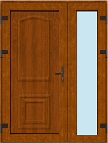 Vchodové dveře dvoukřídlé G1544