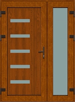Vchodové dveře dvoukřídlé G1602